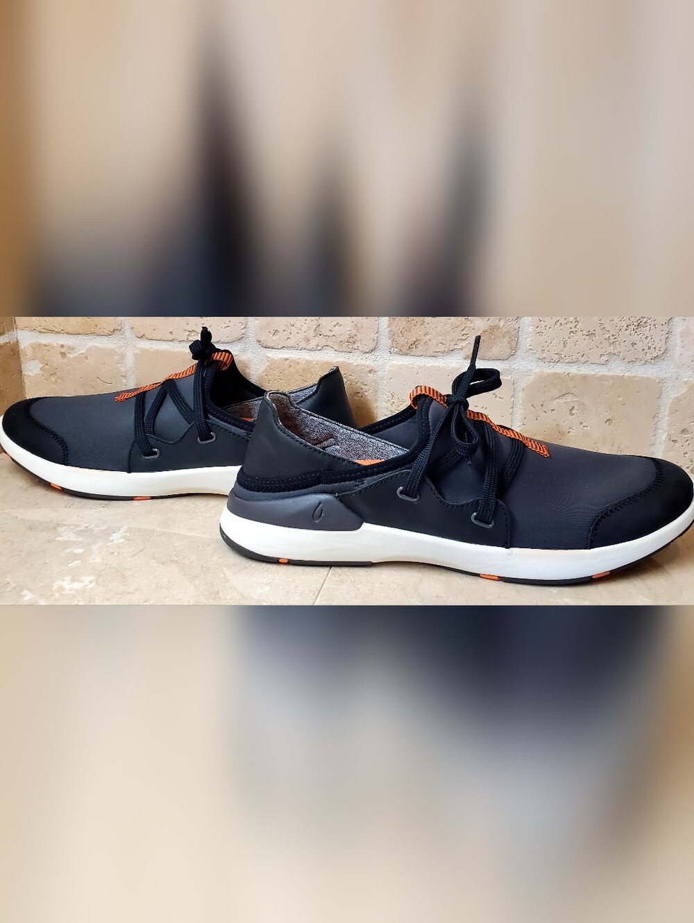 OLUKAI Miki Li Womens Size 9.5 M Walking Shoes Pavement Black NWB - Picture 8 of 9